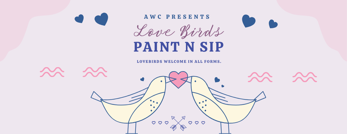 Lovebirds Paint N Sip 2026